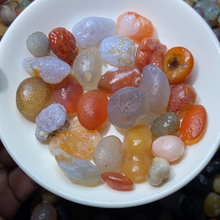 玛瑙/玉髓合金手链