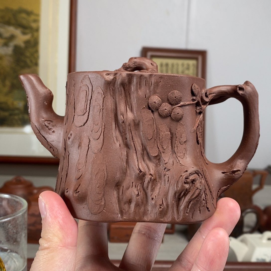 茶壶紫砂原矿泥料传统工艺制作