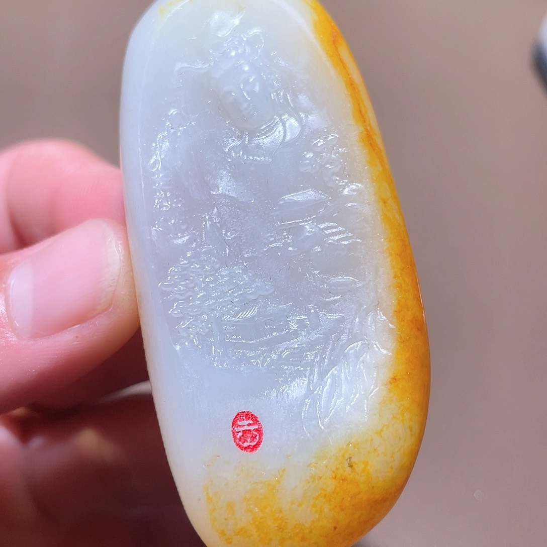 和田玉颈饰未镶嵌D1