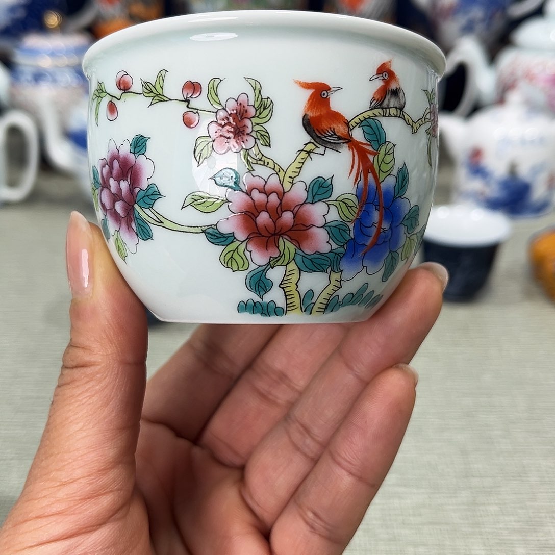 盖碗景德镇陶瓷艺术展演