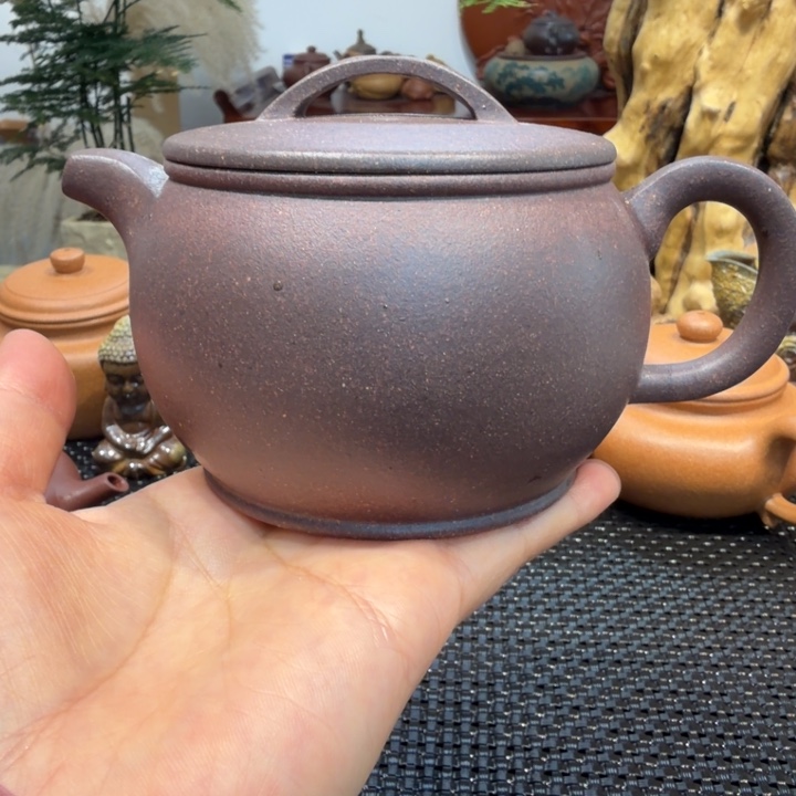 紫砂茶壶底槽清汉瓦240cc福利