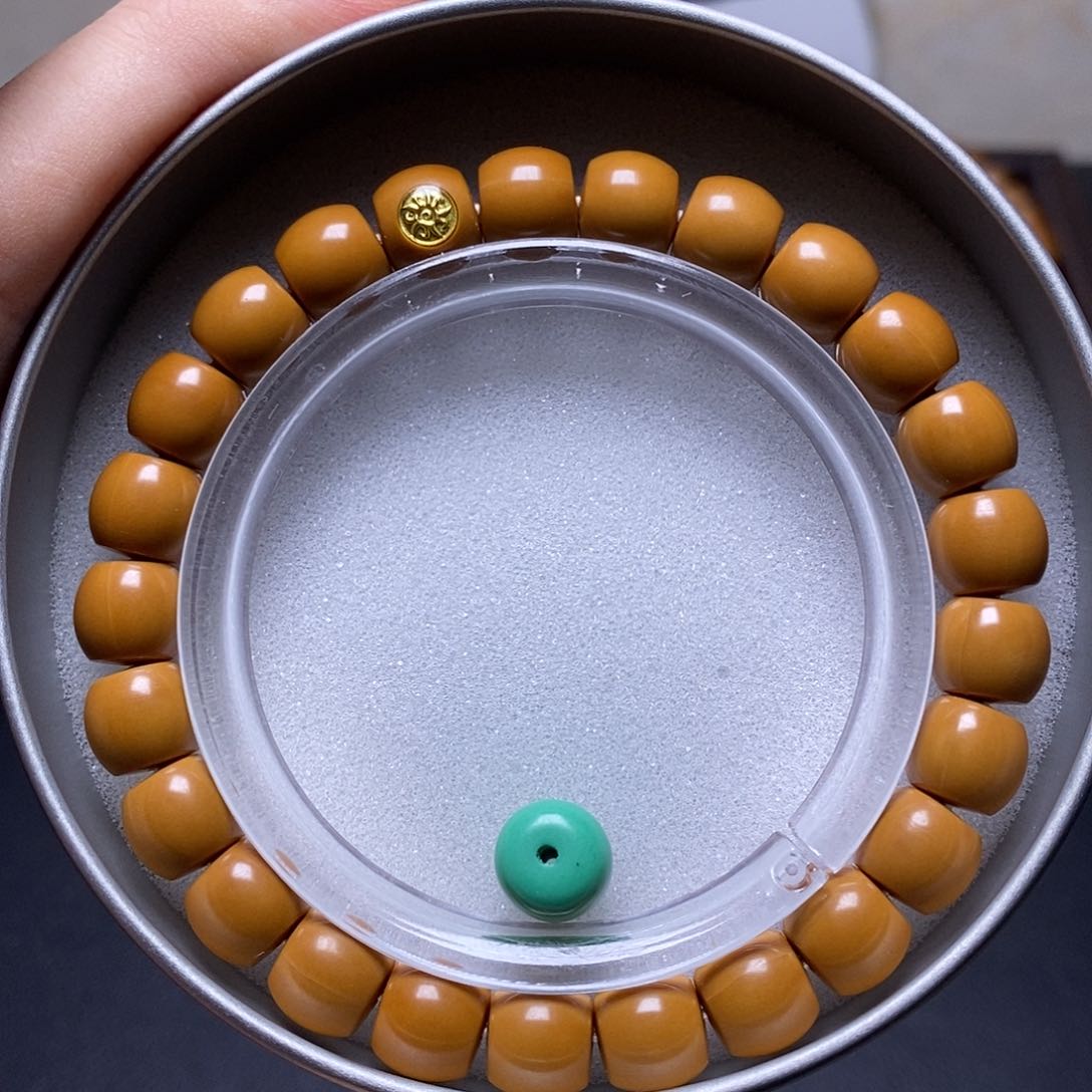 猴头核桃手串18k金标毕业高配直切尺寸9+全品51号