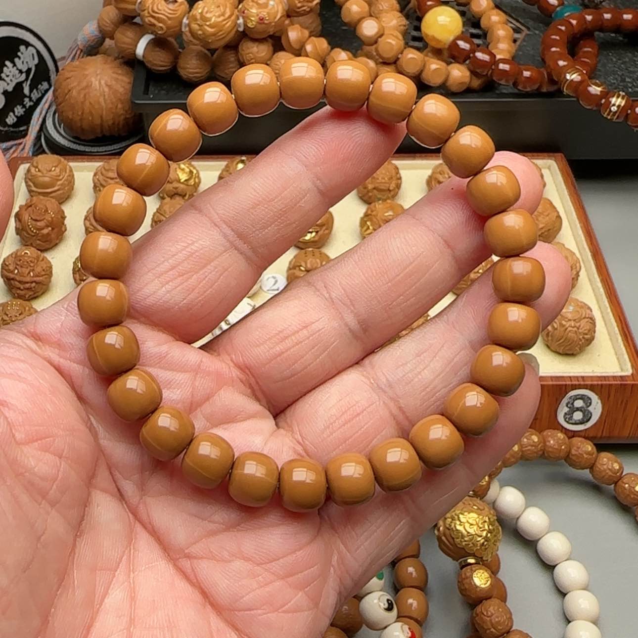 【闪购商品】吊坠猴头核桃白*乐老型