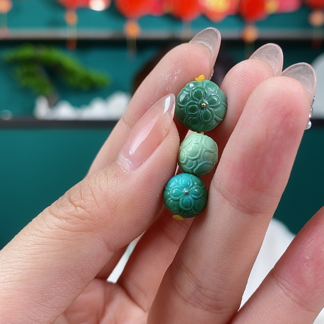 绿松石珠宝奇石未镶嵌