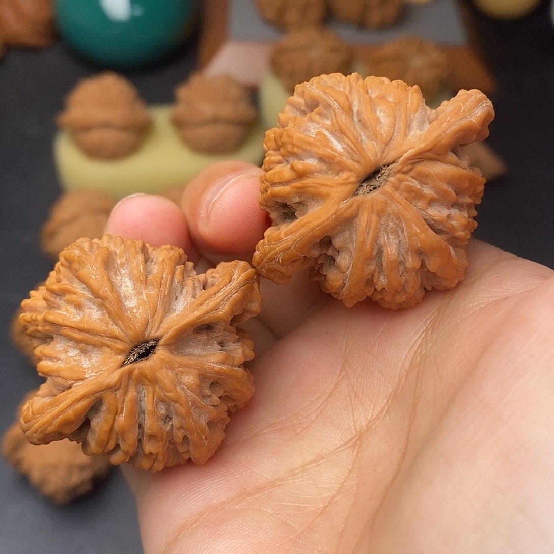 把件文玩核桃虎头全品43