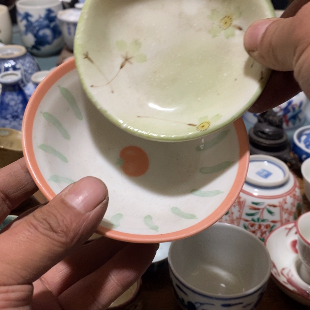 瓷片黎*果舶来瓷器满28包邮当日凑单