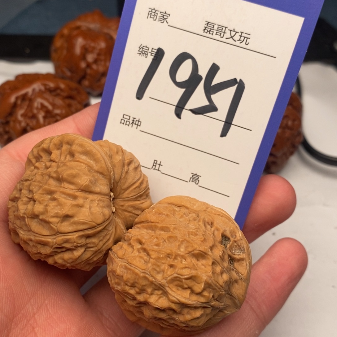 文玩核桃把件1951