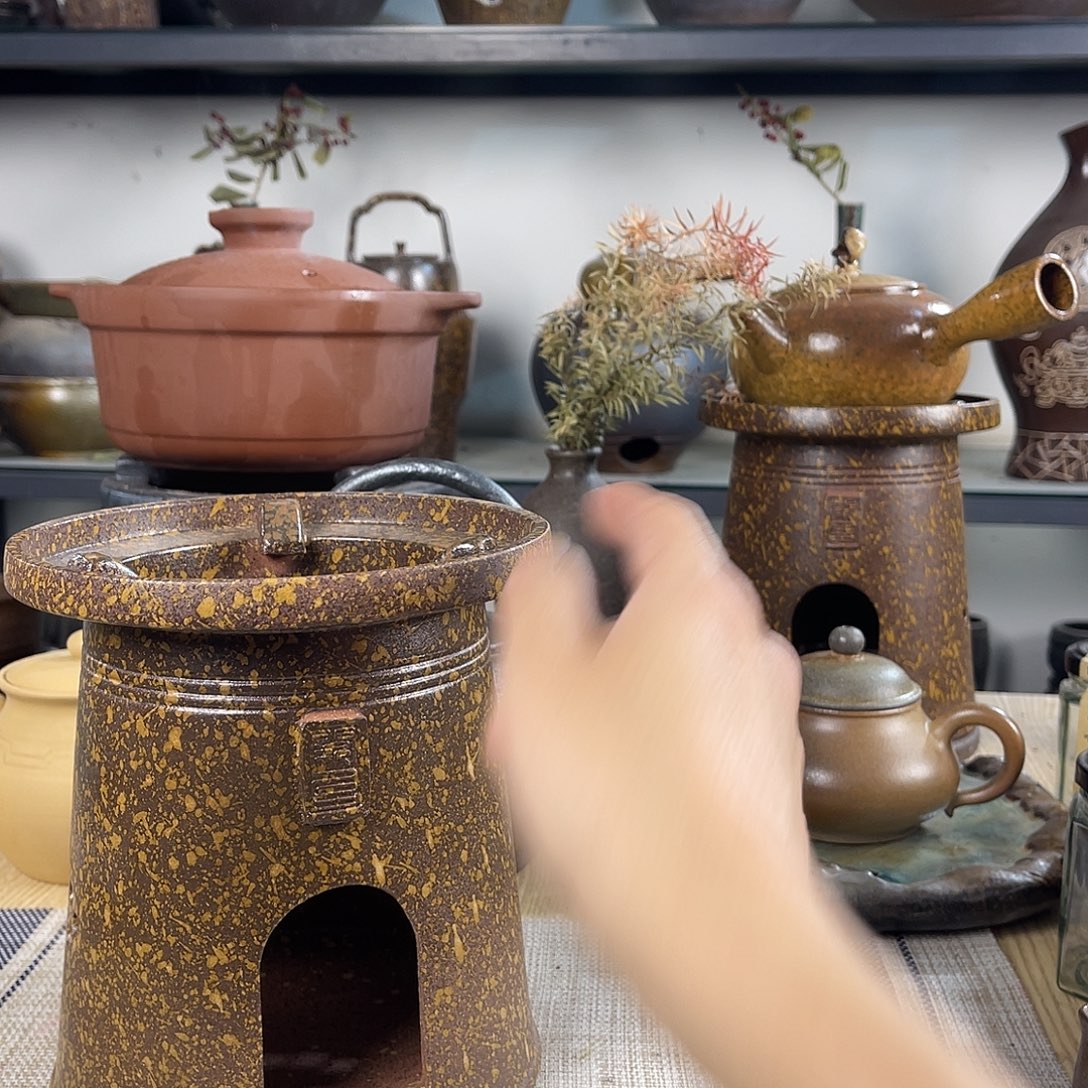 紫砂粗陶实用砂锅