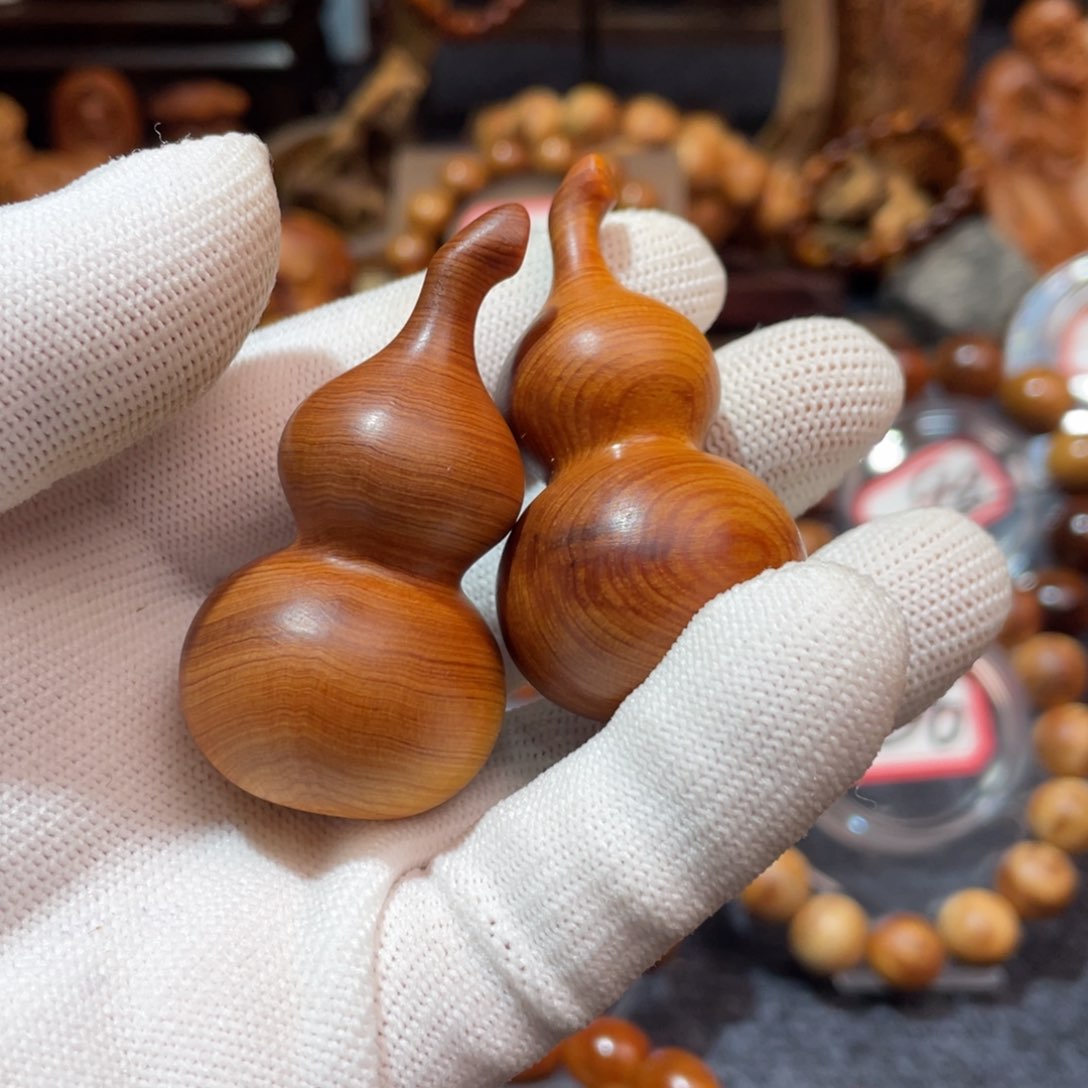 柏木太行崖柏葫芦一对