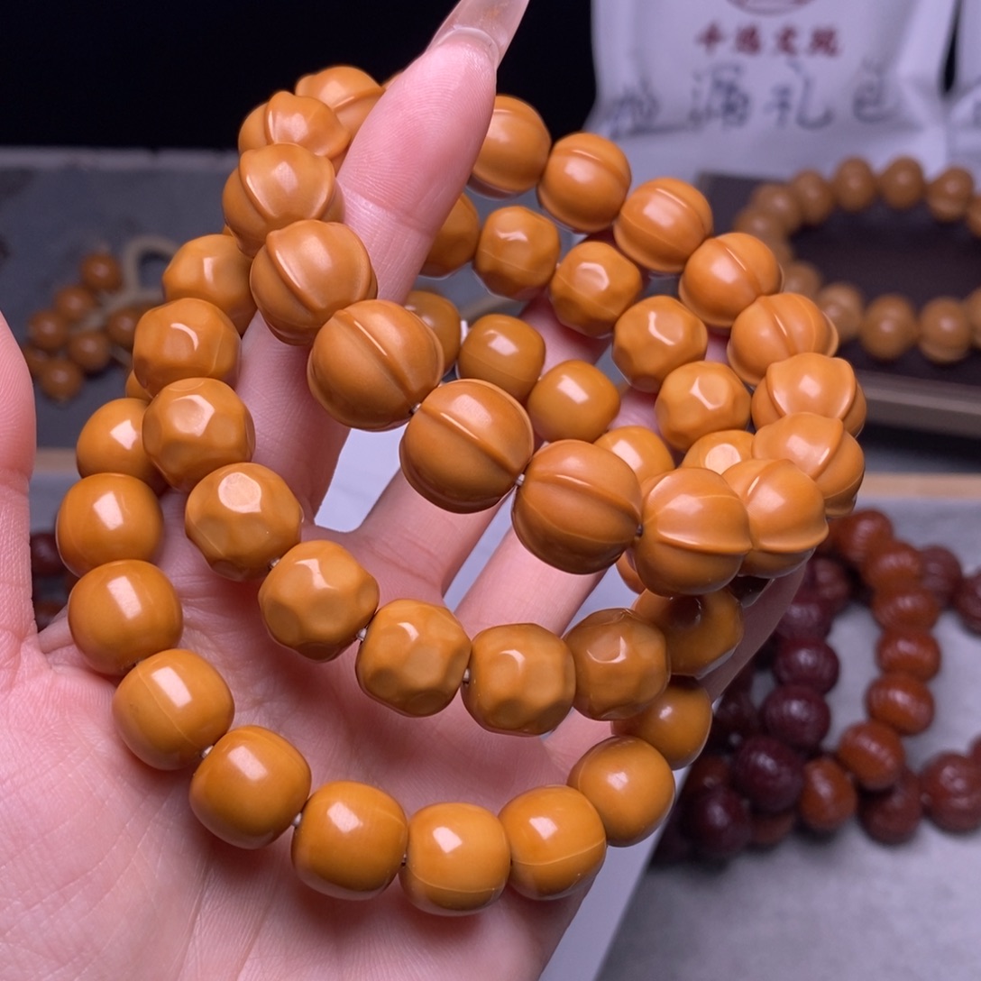 文玩核桃手串老型奶酪鲨鱼