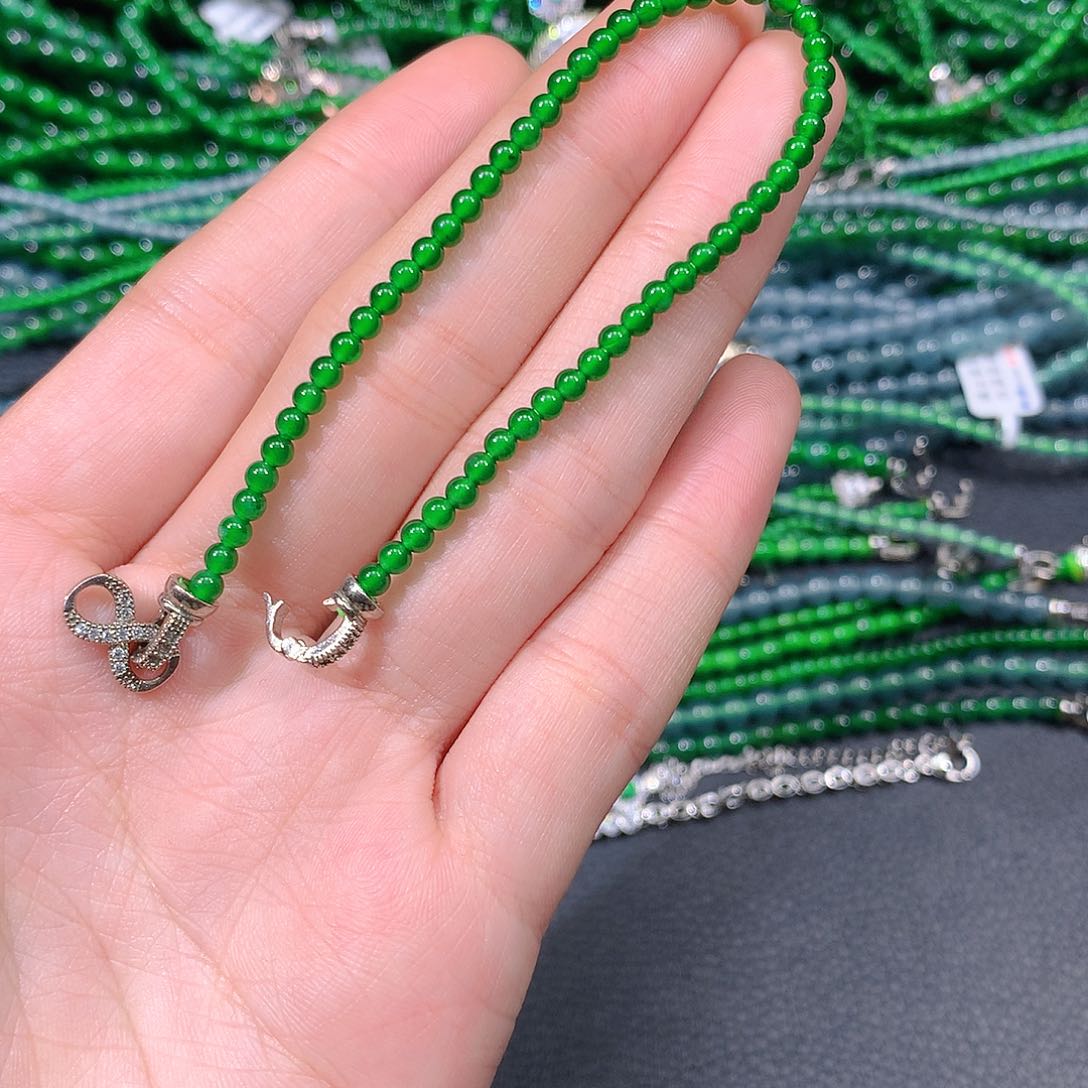 翡翠戒指未镶嵌天然翡翠