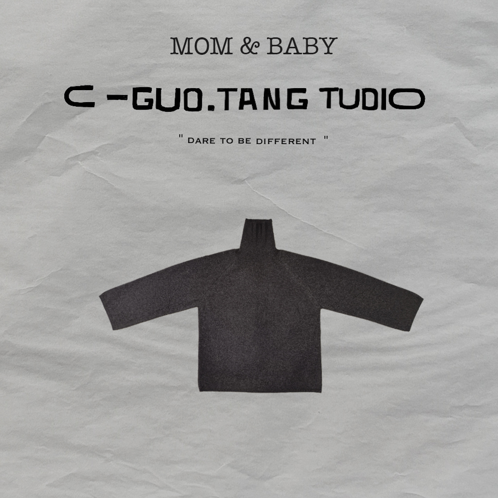 C-Guo.Tang Studio原创大件赛级高阶品全羊绒高领洋气显瘦毛衣