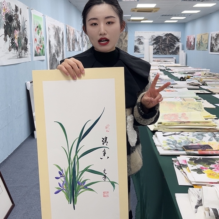 国画宣纸国画纯手绘作品