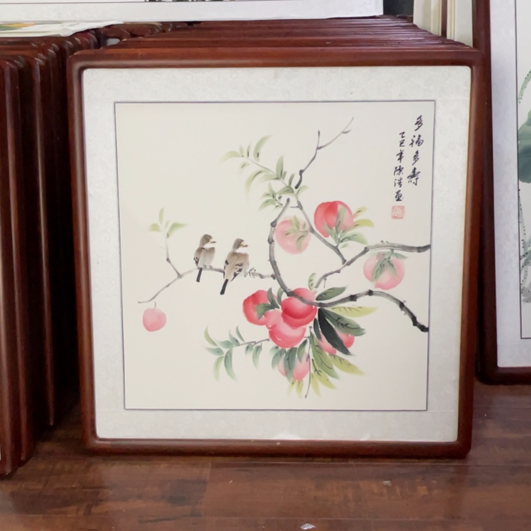 国画带框尺寸63*63厘米