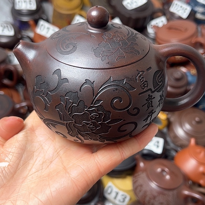 紫砂茶壶紫砂微瑕