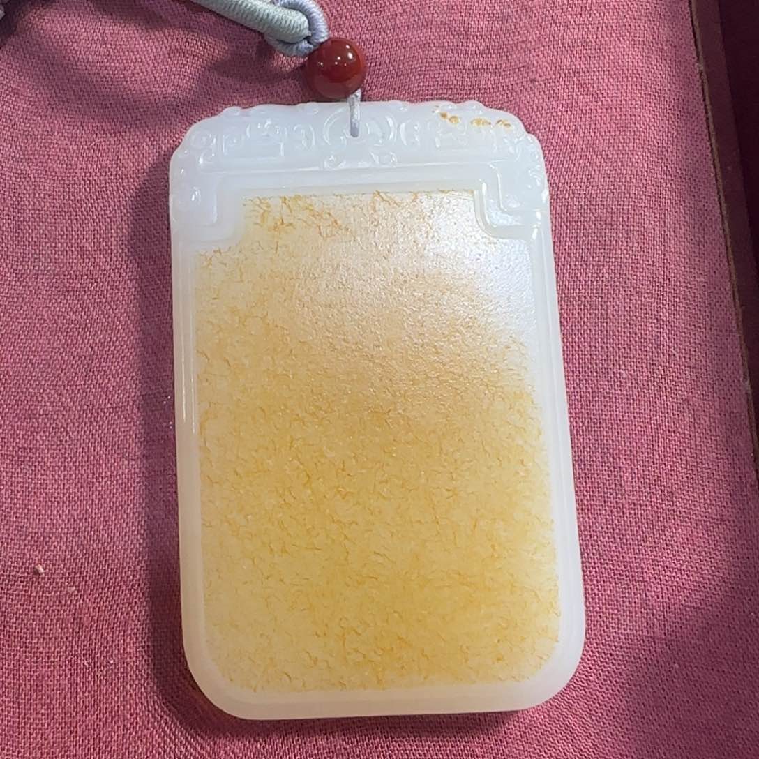 和田玉挂件未镶嵌