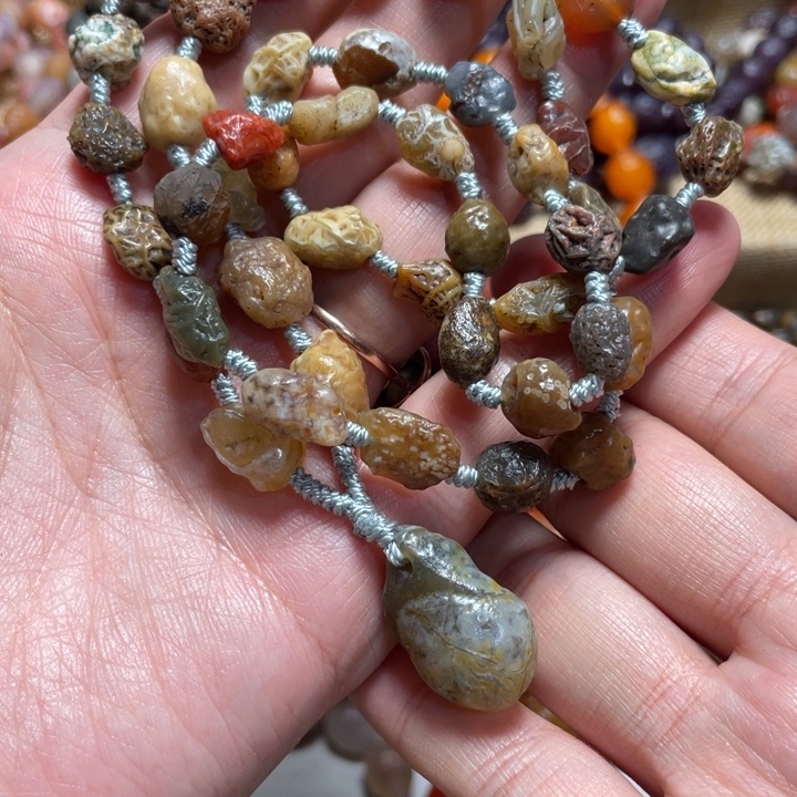 玛瑙/玉髓合金手链