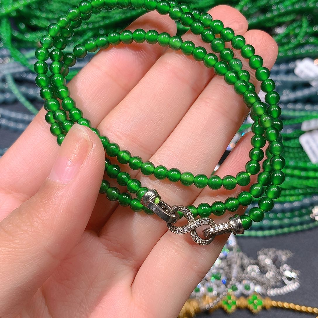 翡翠戒指未镶嵌天然翡翠