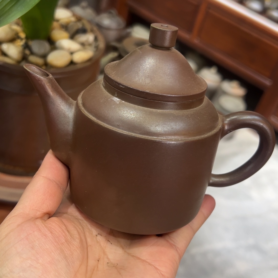 贵台龙窑柴烧茶壶124