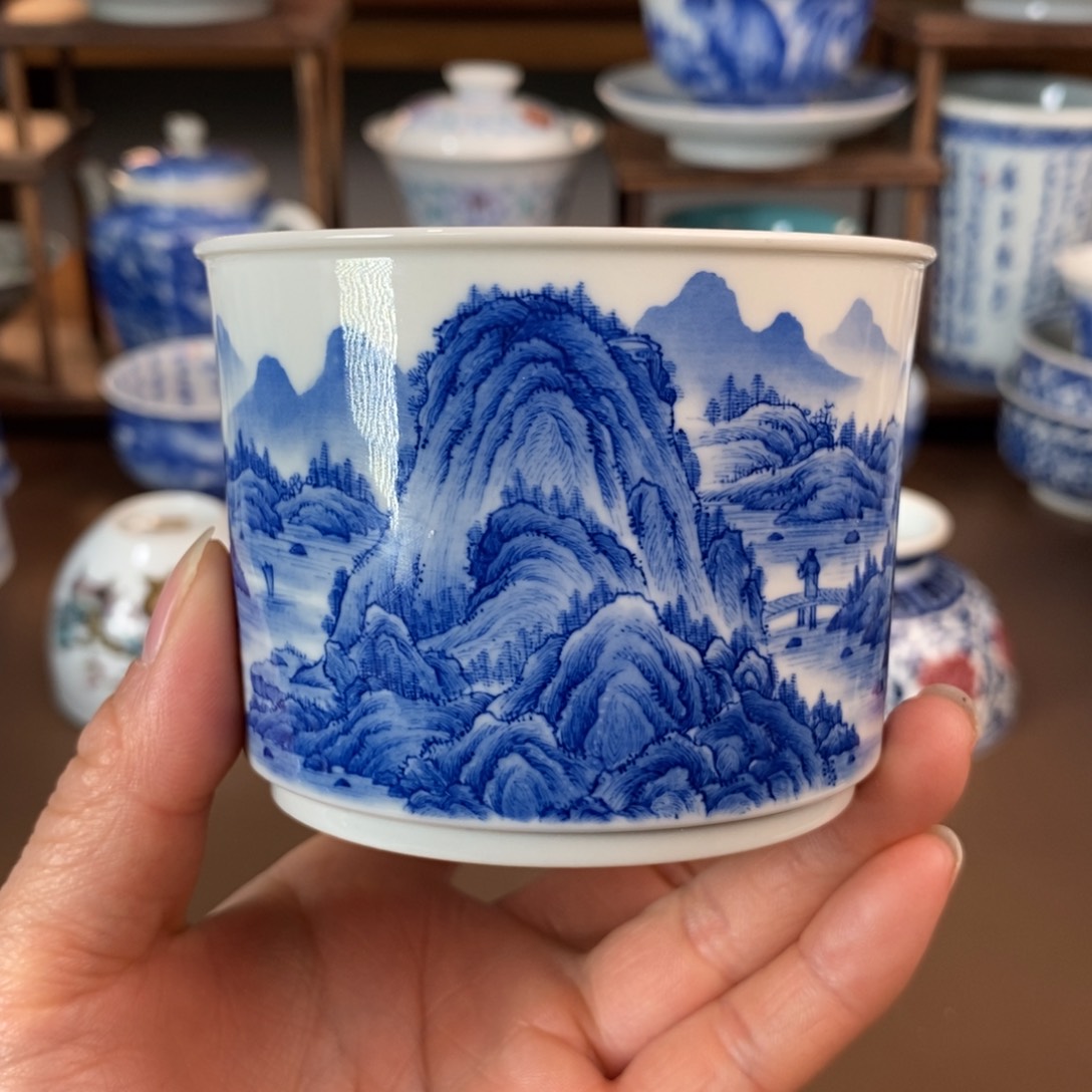 景德镇陶瓷手工手绘