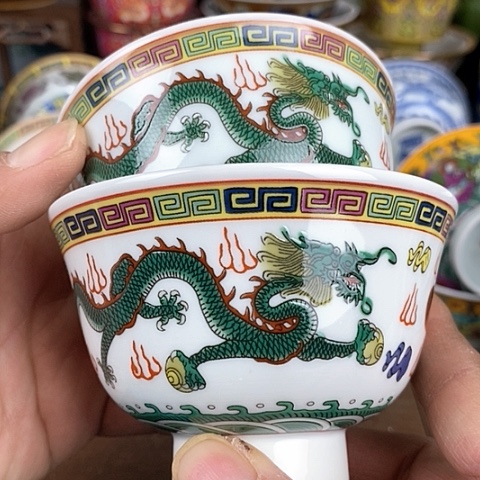 景德镇陶瓷藏式茶碗