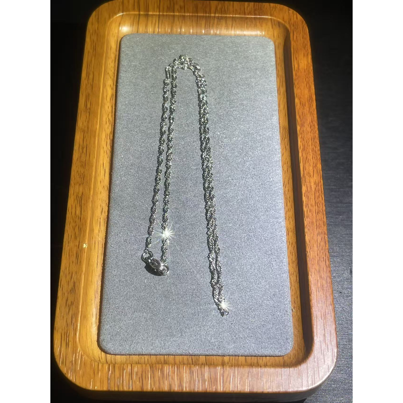 a10101白色水波纹项链多样发