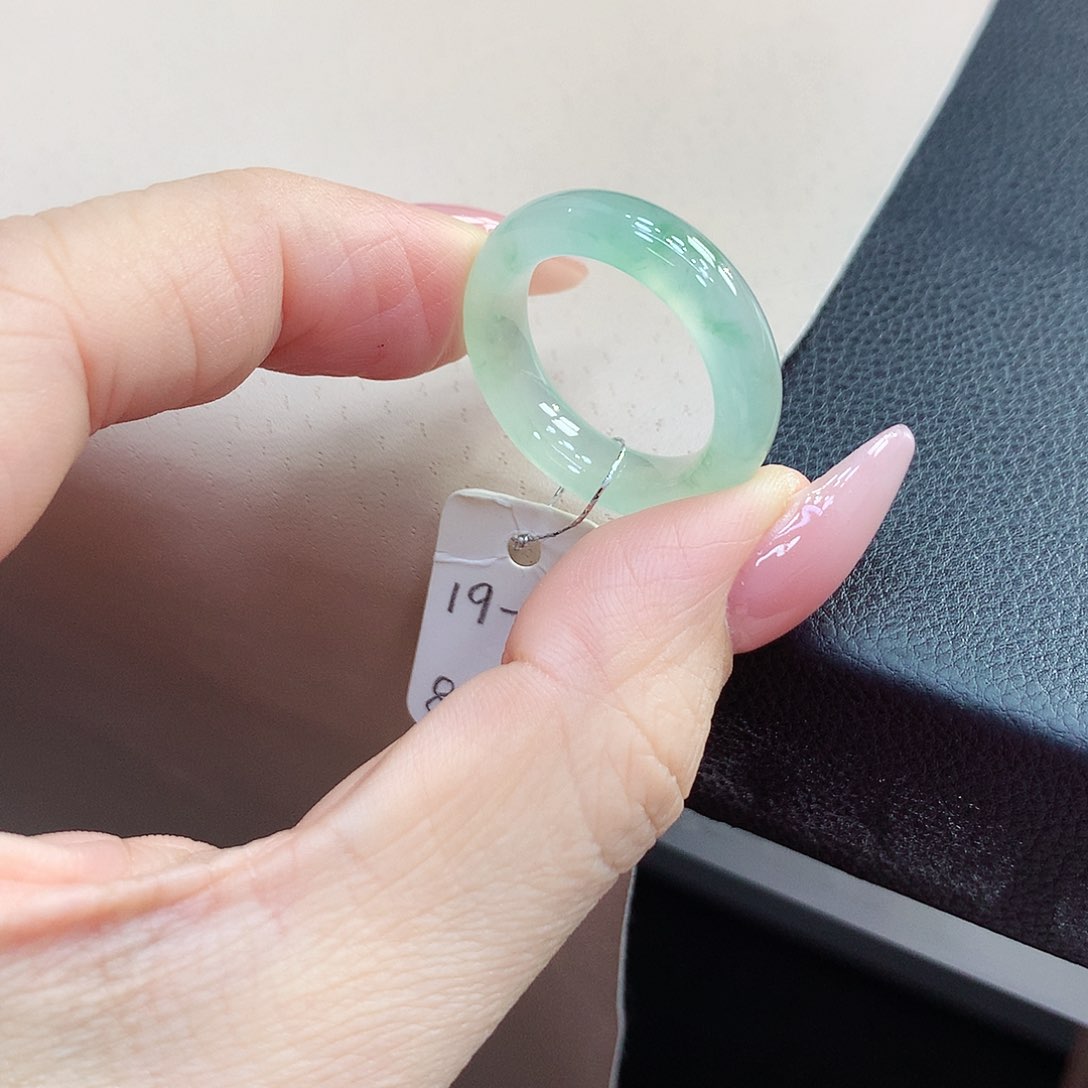 未镶嵌戒指翡翠19.20号