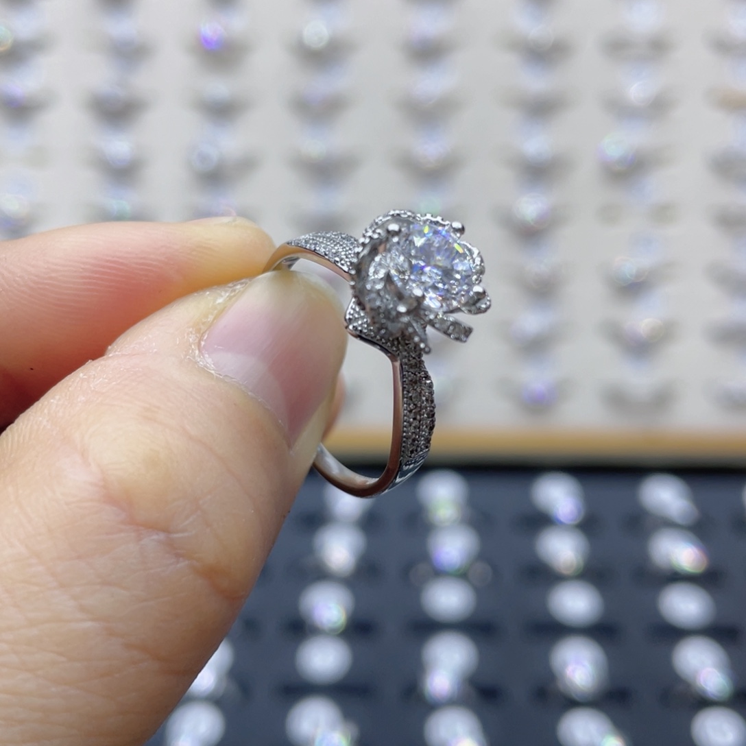 莫桑石非金属11圈口