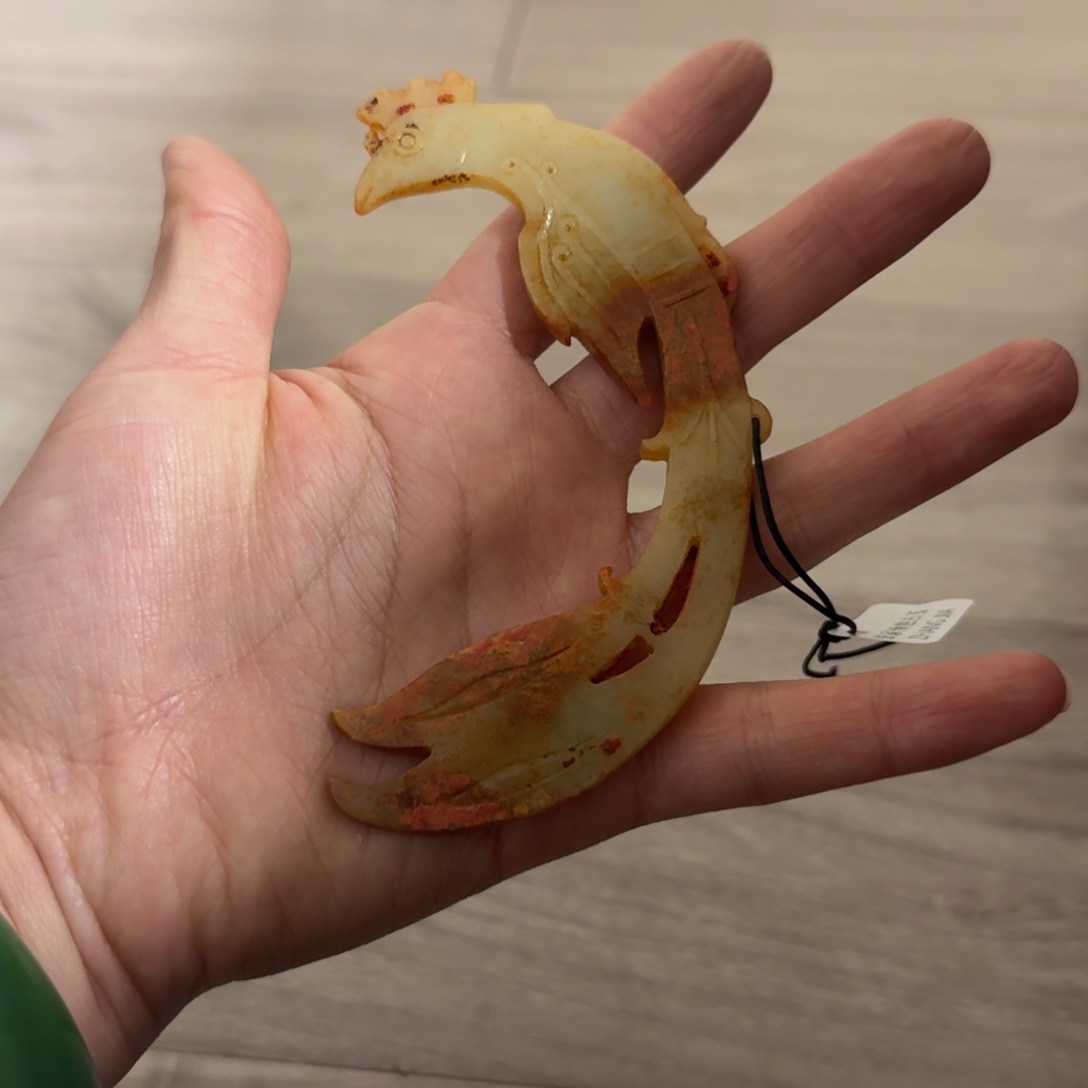 和田玉挂件未镶嵌雲*揚