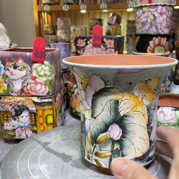 景德镇艺术手绘作品