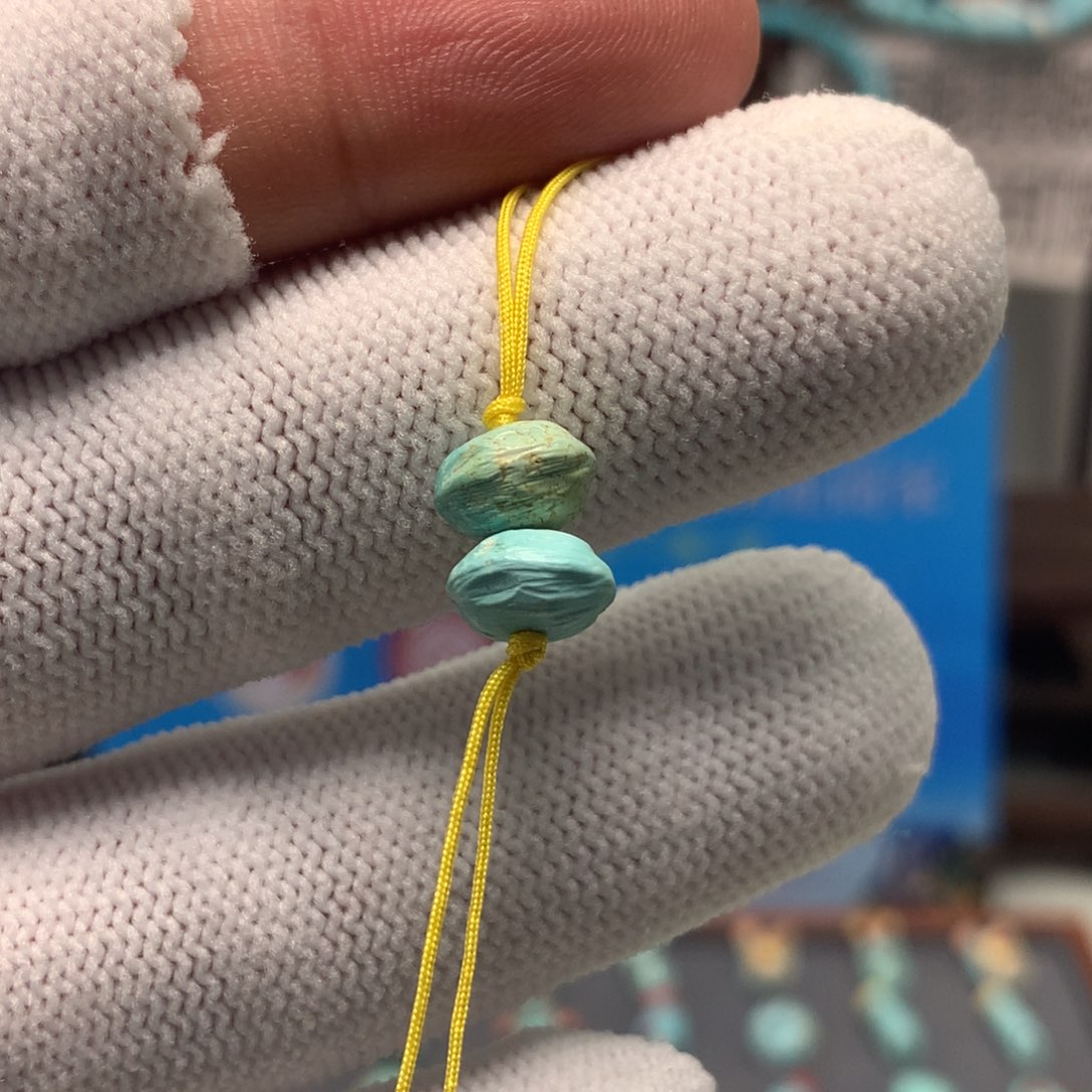 绿松石未镶嵌挂件