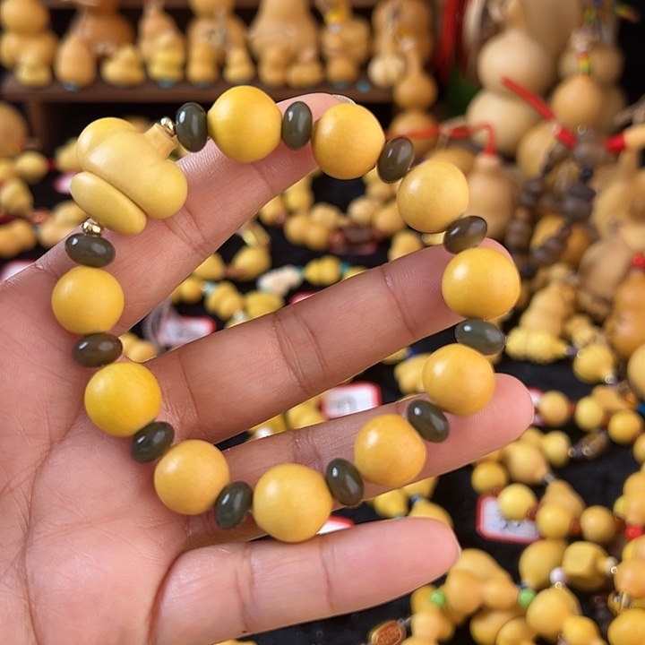 梦***生葫芦手串一条水滴葫芦