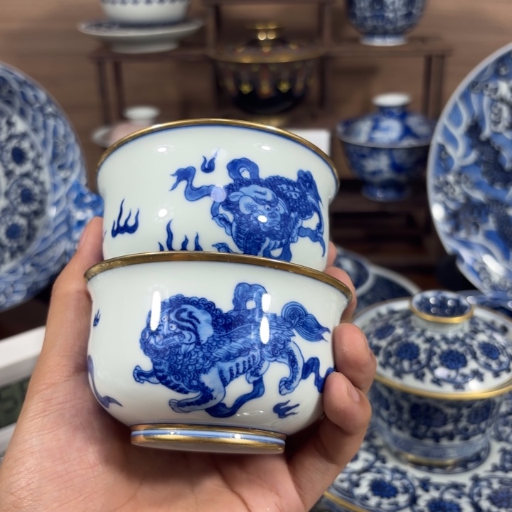 爱***张景德镇手工手绘陶瓷