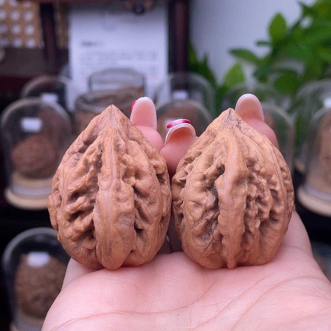 吊坠文玩核桃豆粒火