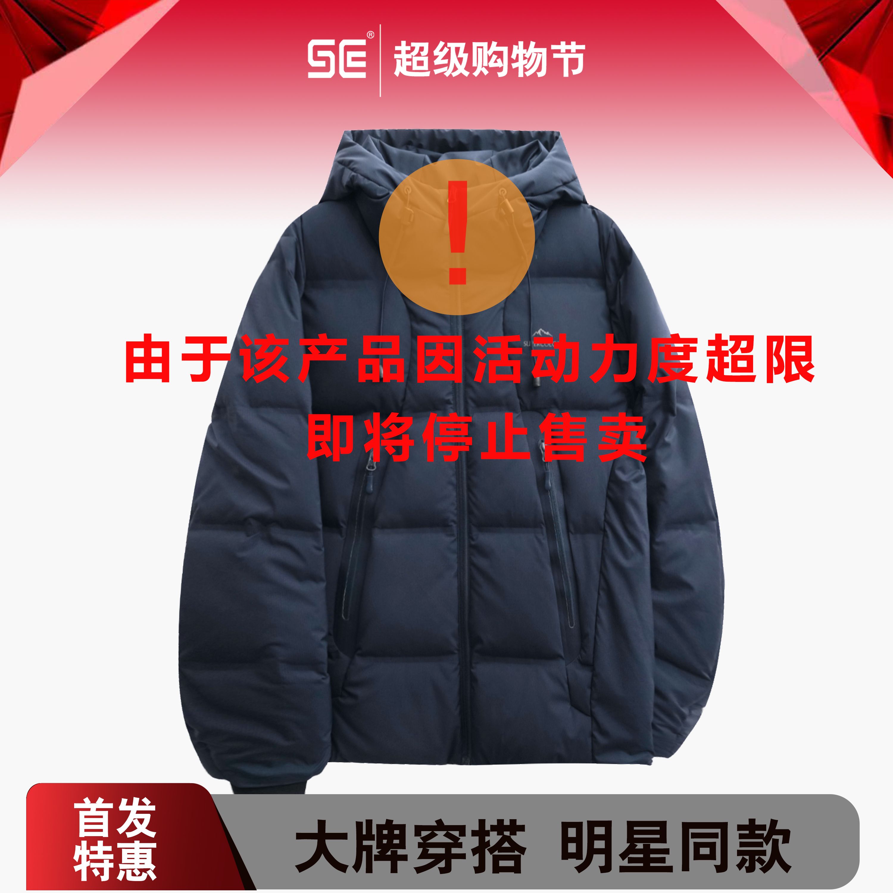 supercolor【连帽鹅绒羽绒服】25ss//新款轻奢百搭连帽纯色羽绒服6