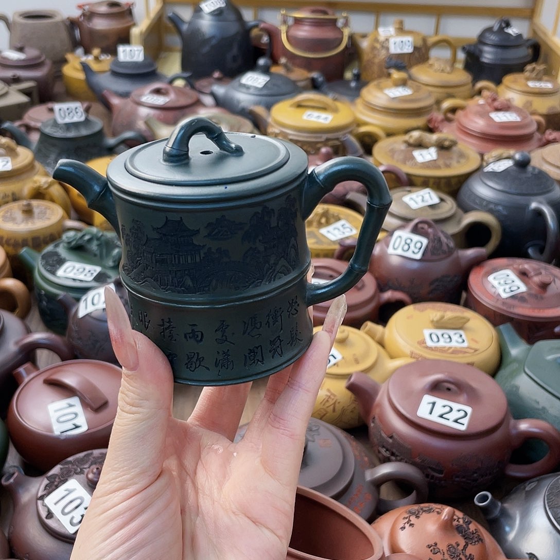 茶壶紫砂博*紫砂微瑕