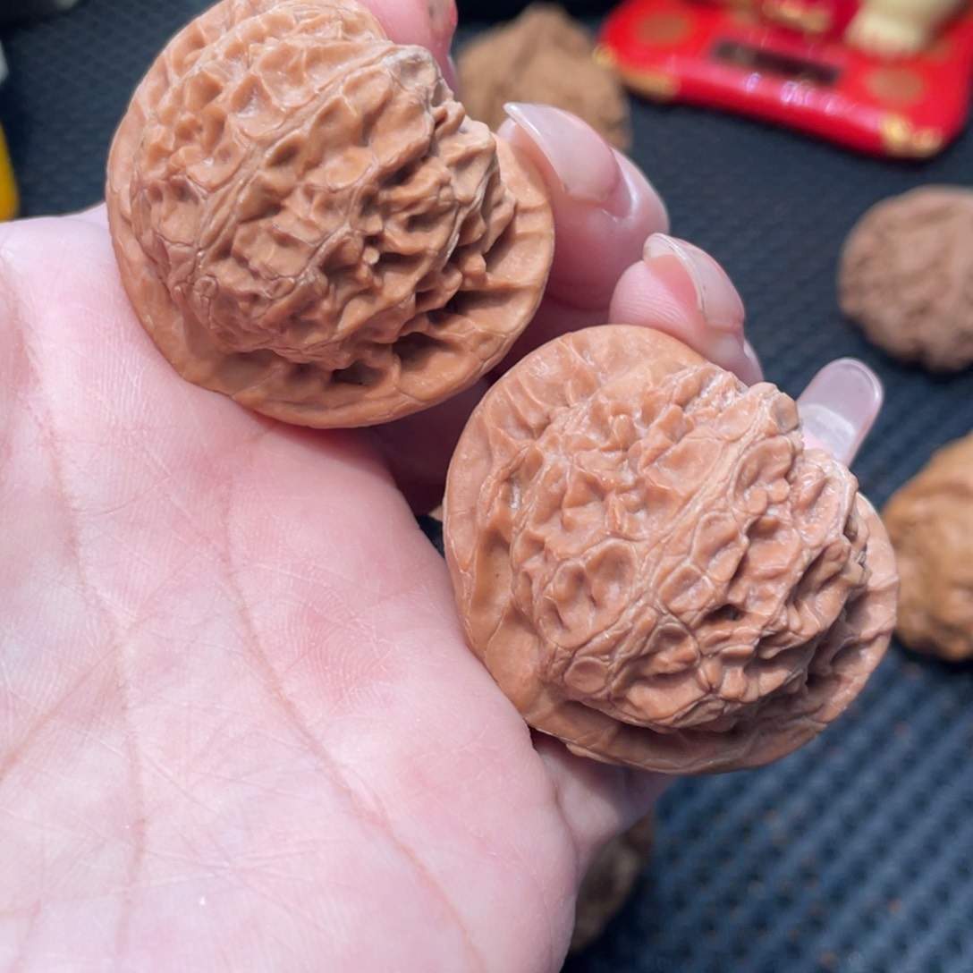 文玩核桃把件宫灯4.1全品