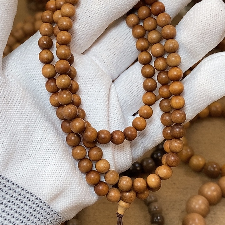 檀香木正区瑕疵印度迈索尔老山檀香6mm/108