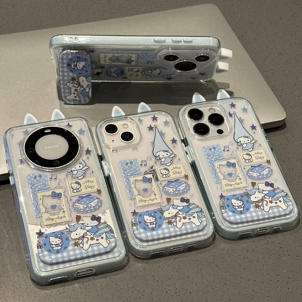 魔法凯蒂适用苹果iphone小米15promax防摔vivo华为oppo手机壳女
