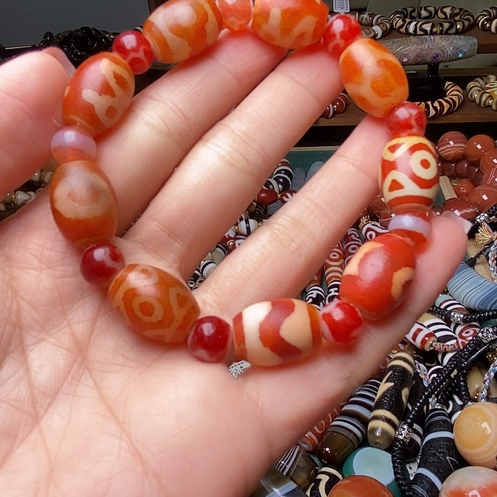 玛瑙/玉髓未镶嵌手链