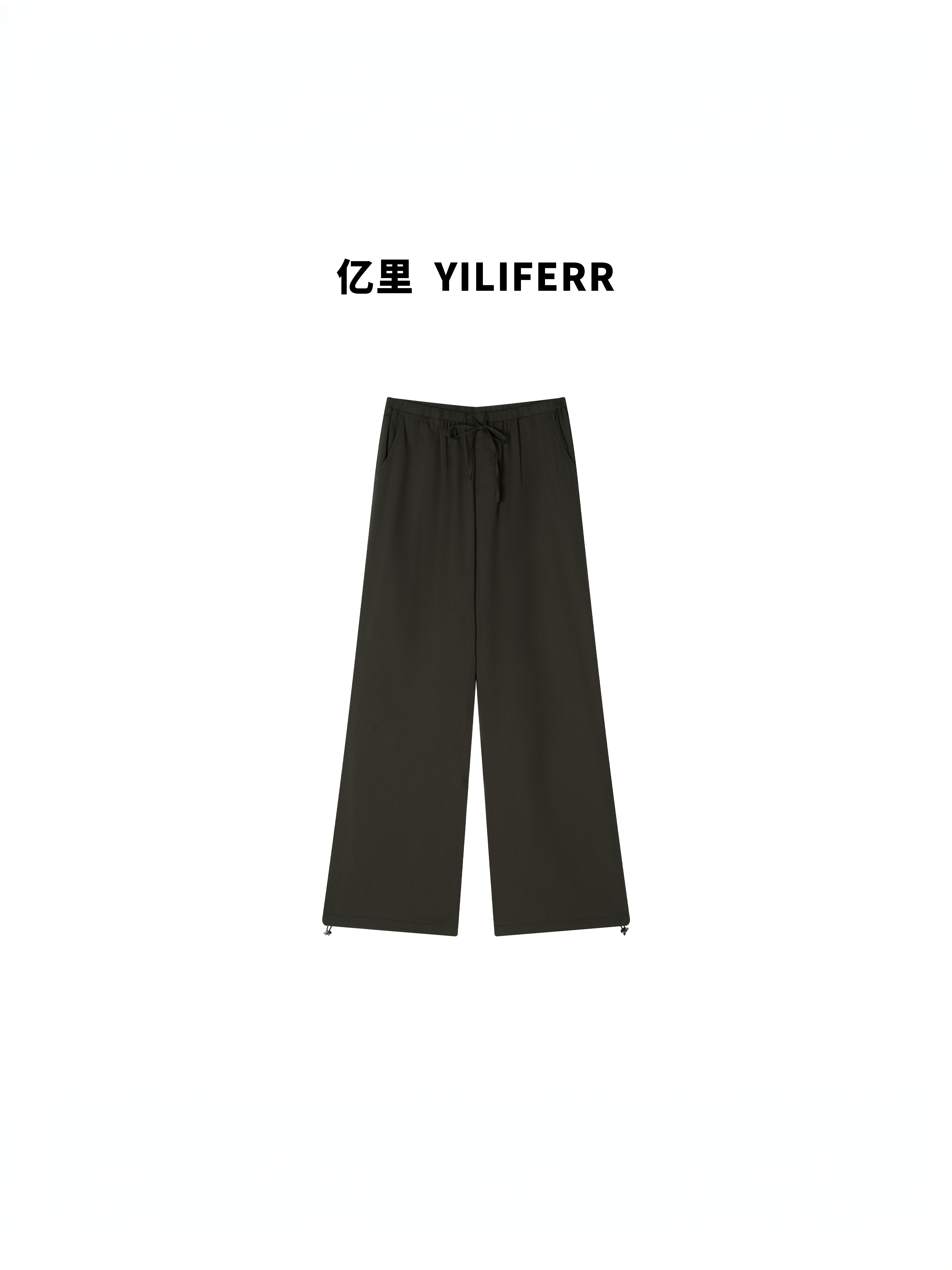 【YILI显瘦女装】休闲简约时尚工装直筒裤 Y0374