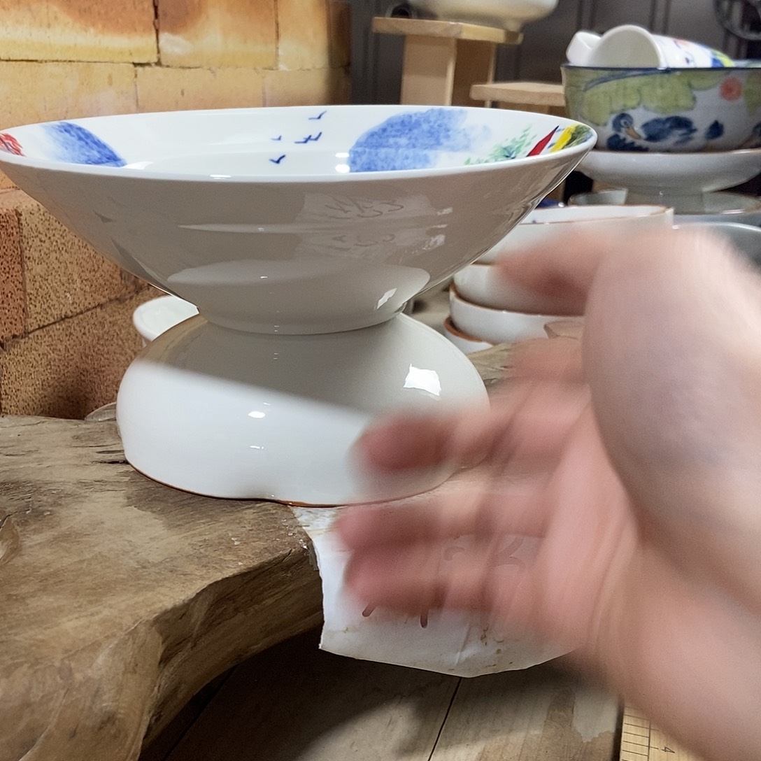 景德镇手绘高温釉下彩