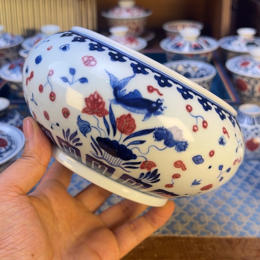 盖碗景德镇茶器百宝箱