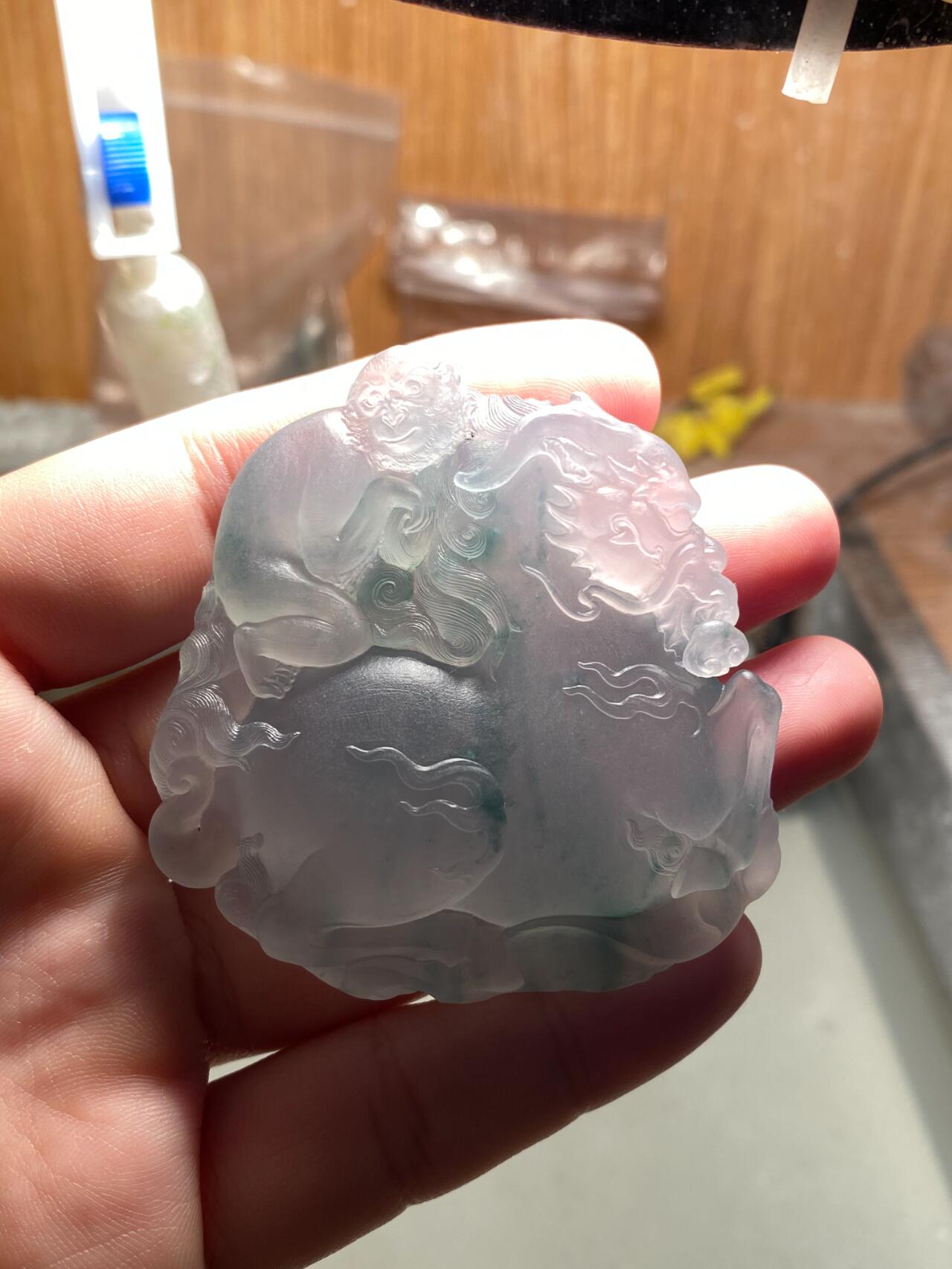 高冰玻璃种定制翡翠