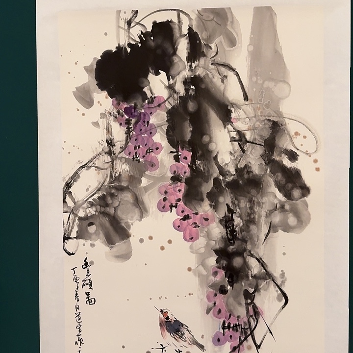 国画董老师作品画作