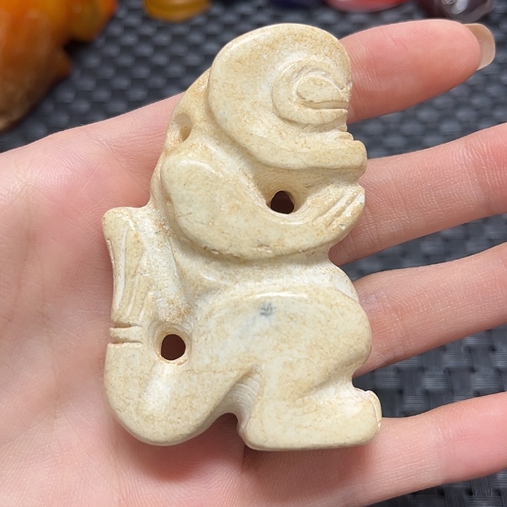 滴血莲花菩提把件