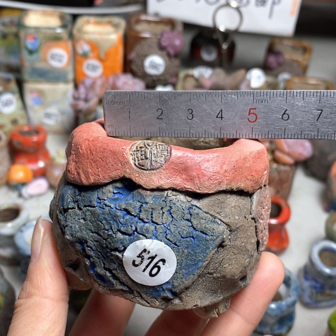 多肉花盆特价不退不换原价32一个