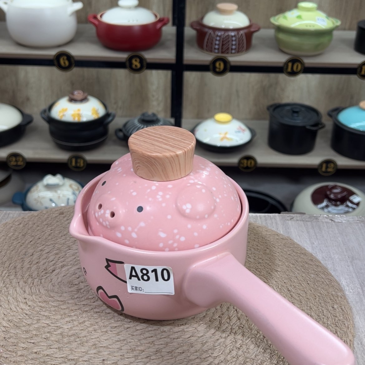 【闪购商品】1升砂锅微瑕疵品810