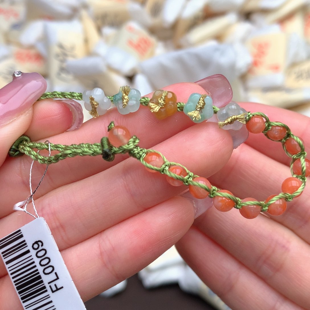【闪购商品】翡翠手绳未镶嵌一