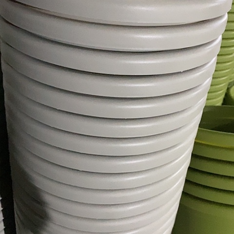 树脂四季5号微瑕灰白无托10个